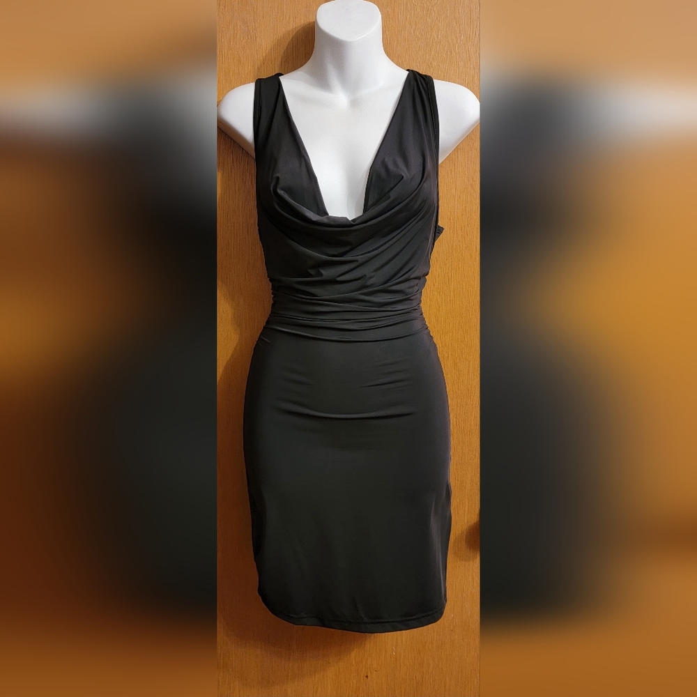 Slick Cowl Neck Forever 21 Mini Dress